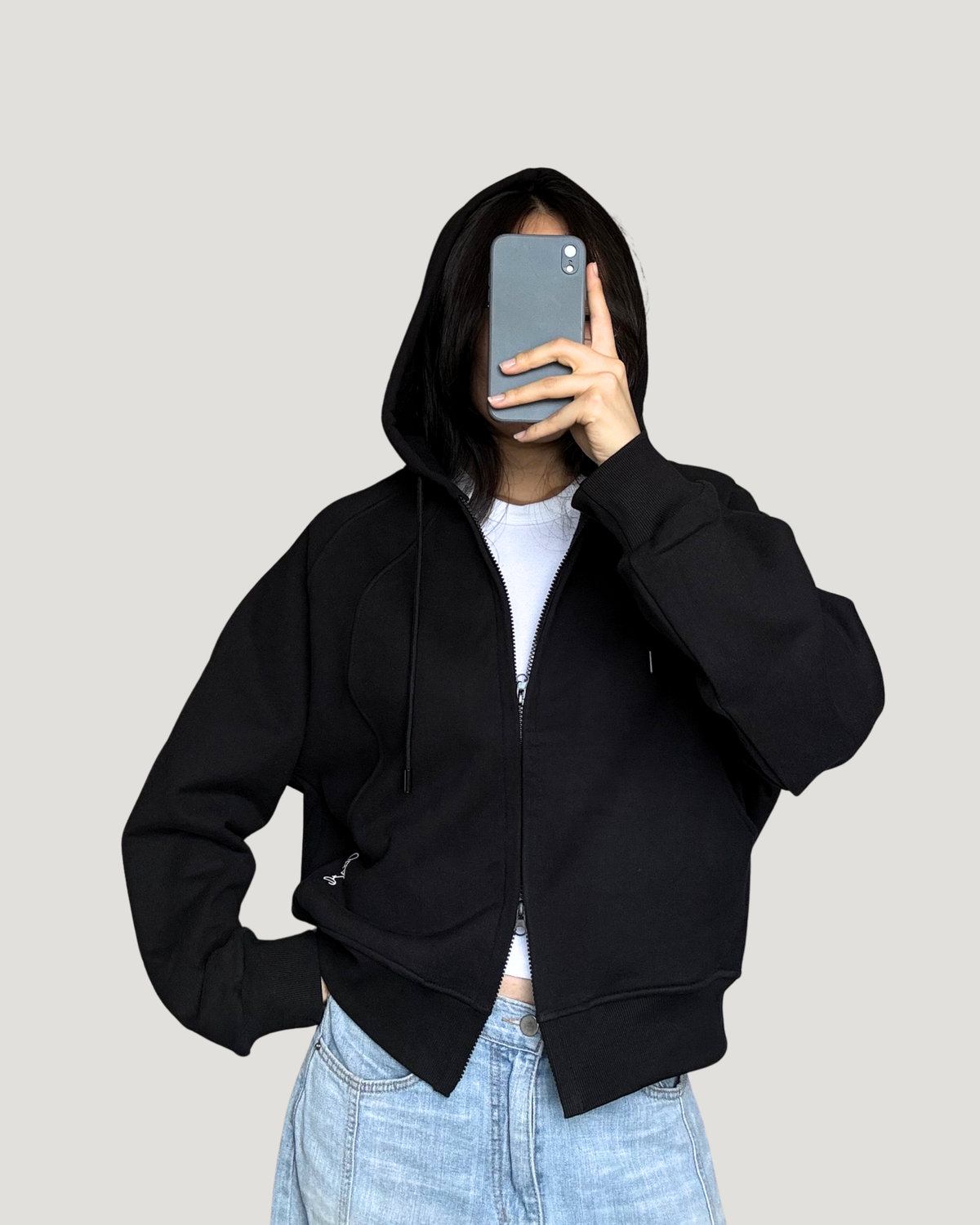 GRACE 01 ZIP HOODIE (women's)